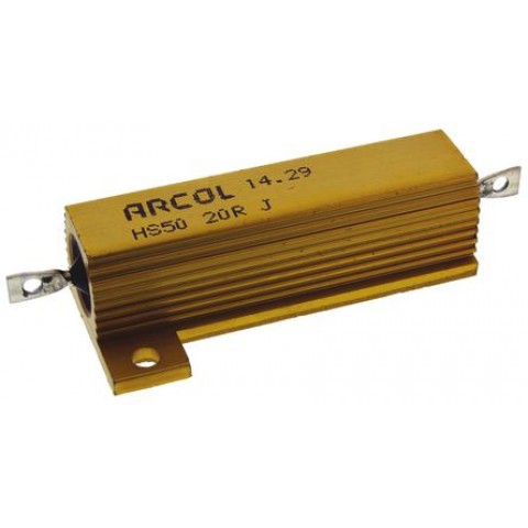 HS 50W 20R J HEATSINK RESISTOR 5% 